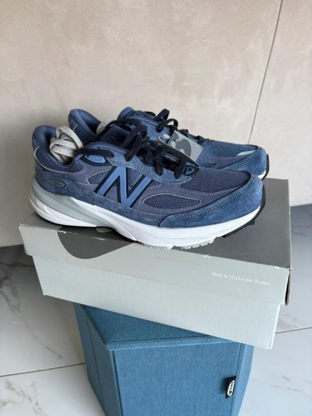 New Balance 990v6 Made in USA Navy Men's Size US 10.5